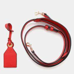 Loewe Red Leather Amazonas 23 Shoulder Bag