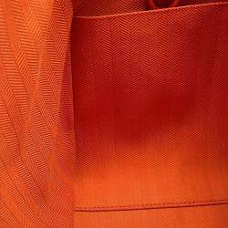 Loewe Orange Leather Hammock Compact Shoulder Bag 