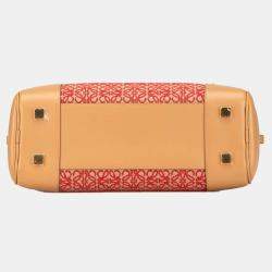 Loewe Red Canvas Amazona 28
