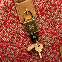 Loewe Red Canvas Amazona 28