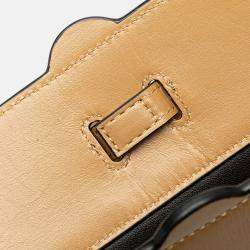 Loewe Brown Mini Leather Lazo Satchel