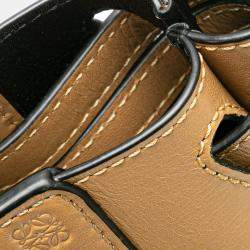 Loewe Brown Mini Leather Lazo Satchel