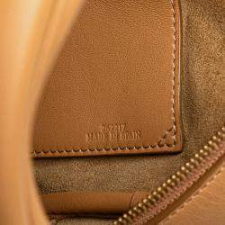 Loewe Brown Calfskin Amazona 16 Square Bag