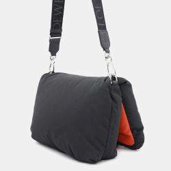  Loewe Black Nylon Goya Puffer Shoulder Bag
