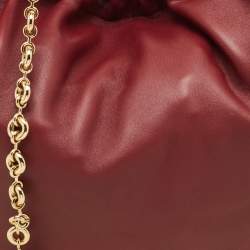 Loewe Burgundy Leather Medium Squeeze Shoulder Bag