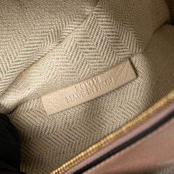 Loewe Brown Mini Leather and Suede Puzzle Crossbody