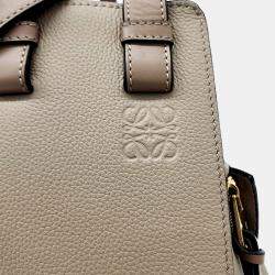 Loewe Beige Leather Hammock Small Bag