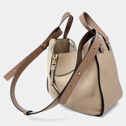 Loewe Beige Leather Hammock Small Bag