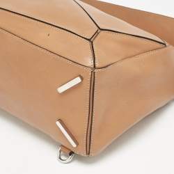 Loewe Tan Leather Medium Puzzle Shoulder Bag