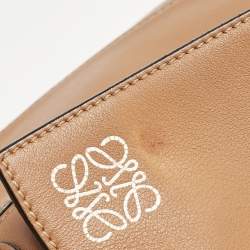 Loewe Tan Leather Medium Puzzle Shoulder Bag
