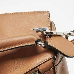 Loewe Tan Leather Medium Puzzle Shoulder Bag