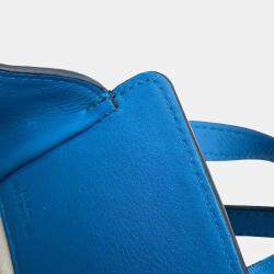 Loewe Ghibli Collaboration Bounezumi Blue Leather  Mini Hammock Shoulder Bag 