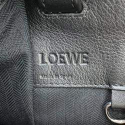 Loewe Hammock Shoulder Bag Black Leather Size Small