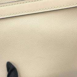 Loewe Gate Top Handle Tote Bag Beige Leather