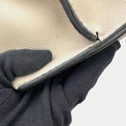 Loewe Gate Top Handle Tote Bag Beige Leather