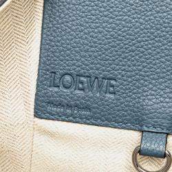 Loewe Blue Small Leather Hammock Bag