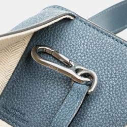 Loewe Blue Small Leather Hammock Bag