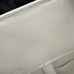 Loewe White Leather Hammock Compact Bag