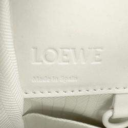 Loewe White Leather Hammock Compact Bag