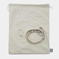  Loewe White Leather Hammock Compact Bag