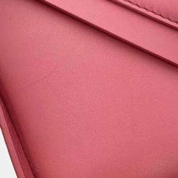  Loewe Plum Rose Leather Hammock Compact Bag