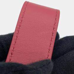  Loewe Plum Rose Leather Hammock Compact Bag