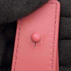  Loewe Plum Rose Leather Hammock Compact Bag