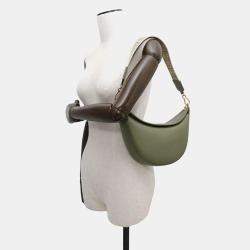 Loewe Green Leather Luna One Small Shoulder Bag 