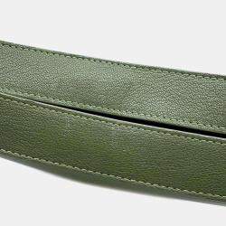 Loewe Green Leather Luna One Small Shoulder Bag 