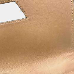 Loewe Beige Leather Barcelona Mini Shoulder Bag