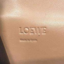 Loewe Beige Leather Barcelona Mini Shoulder Bag