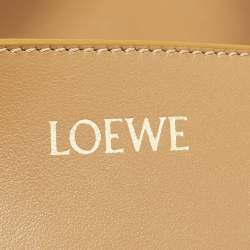 Loewe Black/Brown Leather Puzzle Fold Tote
