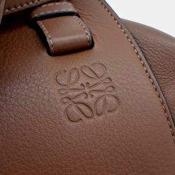 Loewe Brown Leather Hammock Bag Small