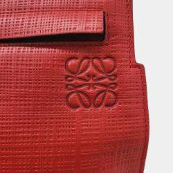 Loewe Red Leather Clutch bag