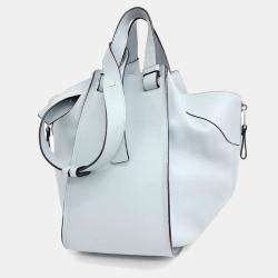 Loewe Blue Leather Hammock Bag Medium