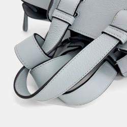 Loewe Blue Leather Hammock Bag Medium