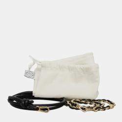 Loewe Black Leather Flamenco Small Bucket Bag