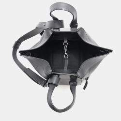 Loewe Hammock Bag Black Leather Size Small