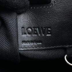 Loewe Hammock Bag Black Leather Size Small