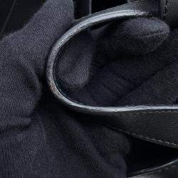 Loewe Hammock Bag Black Leather Size Small