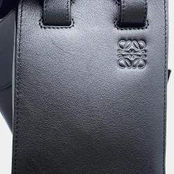 Loewe Hammock Bag Black Leather Size Small