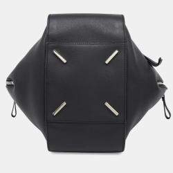 Loewe Hammock Bag Black Leather Size Small
