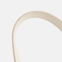 Loewe White Mini Grained Calfskin Hammock Bag