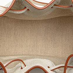 Loewe White Mini Grained Calfskin Hammock Bag