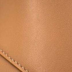Loewe Puzzlefold Pouch Warm Dessert Shiny Nava Calf Leather