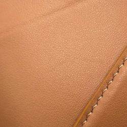 Loewe Puzzlefold Pouch Warm Dessert Shiny Nava Calf Leather
