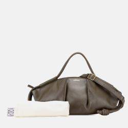 Loewe Brown Small Nappa Paseo Satchel
