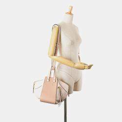 Loewe Pink Small Leather Hammock Bag