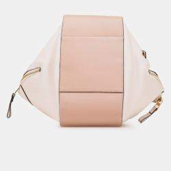 Loewe Pink Small Leather Hammock Bag