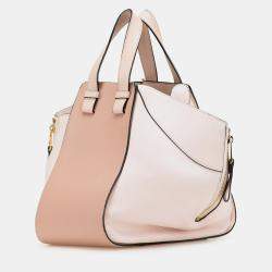 Loewe Pink Small Leather Hammock Bag
